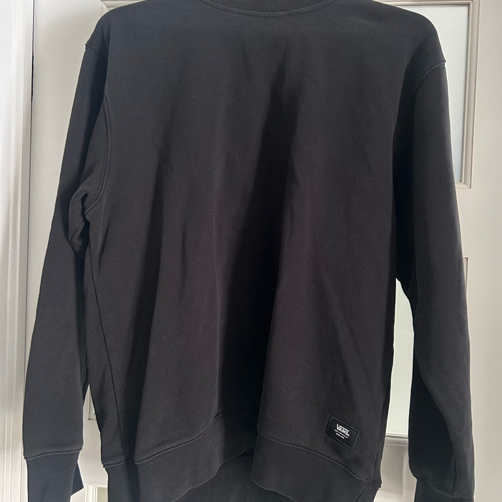 Vans Men's Classic Black Crewneck Sweater